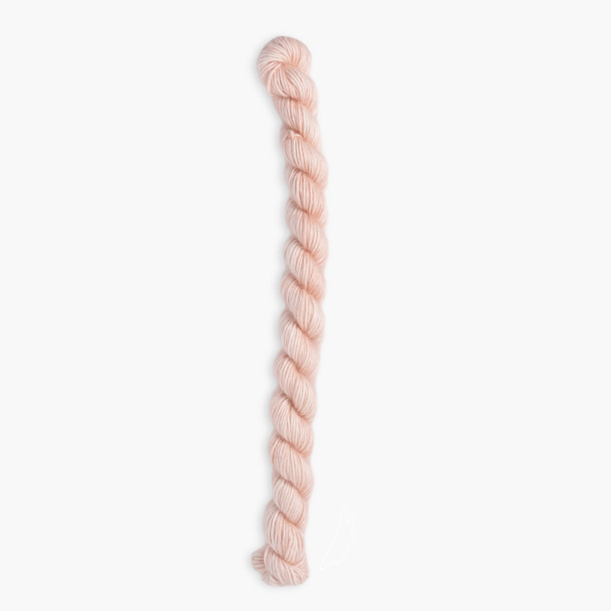 Madelinetosh Unicorn Tails Yarn - Petal Pink - Zoom Image

