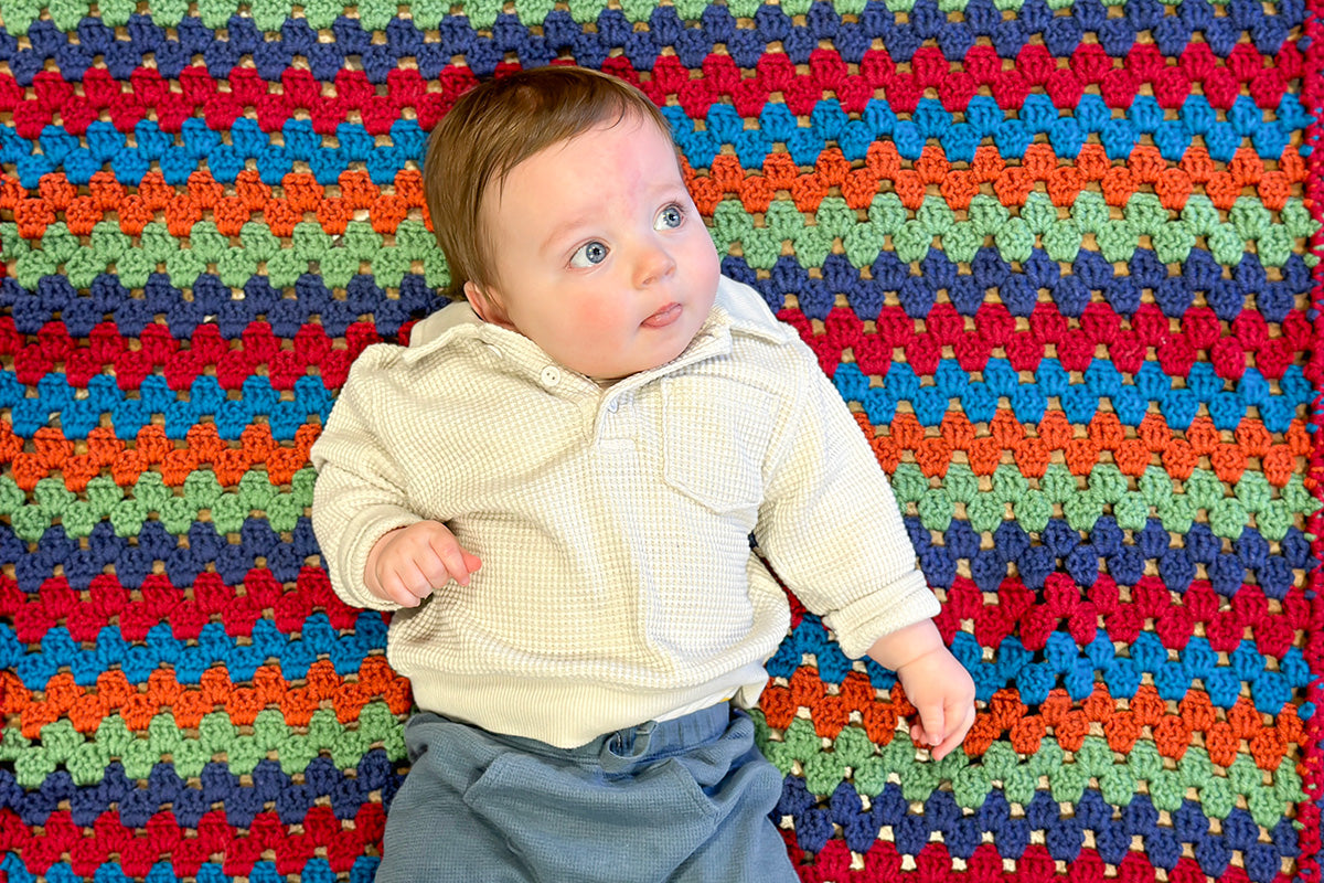 Scheepjes Hanky's Blanky Baby Blanket Kit - Extra Image