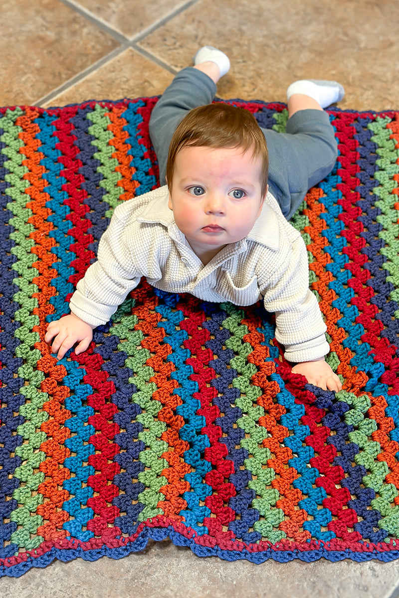 Scheepjes Hanky's Blanky Baby Blanket Kit - Extra Image