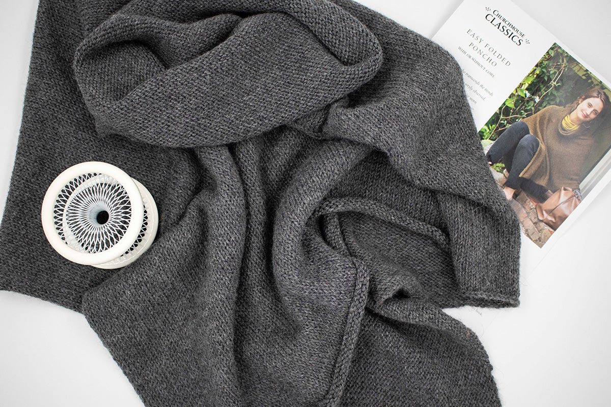 Yarn Citizen Easy Folded Knit Poncho Kit - Extra Image
