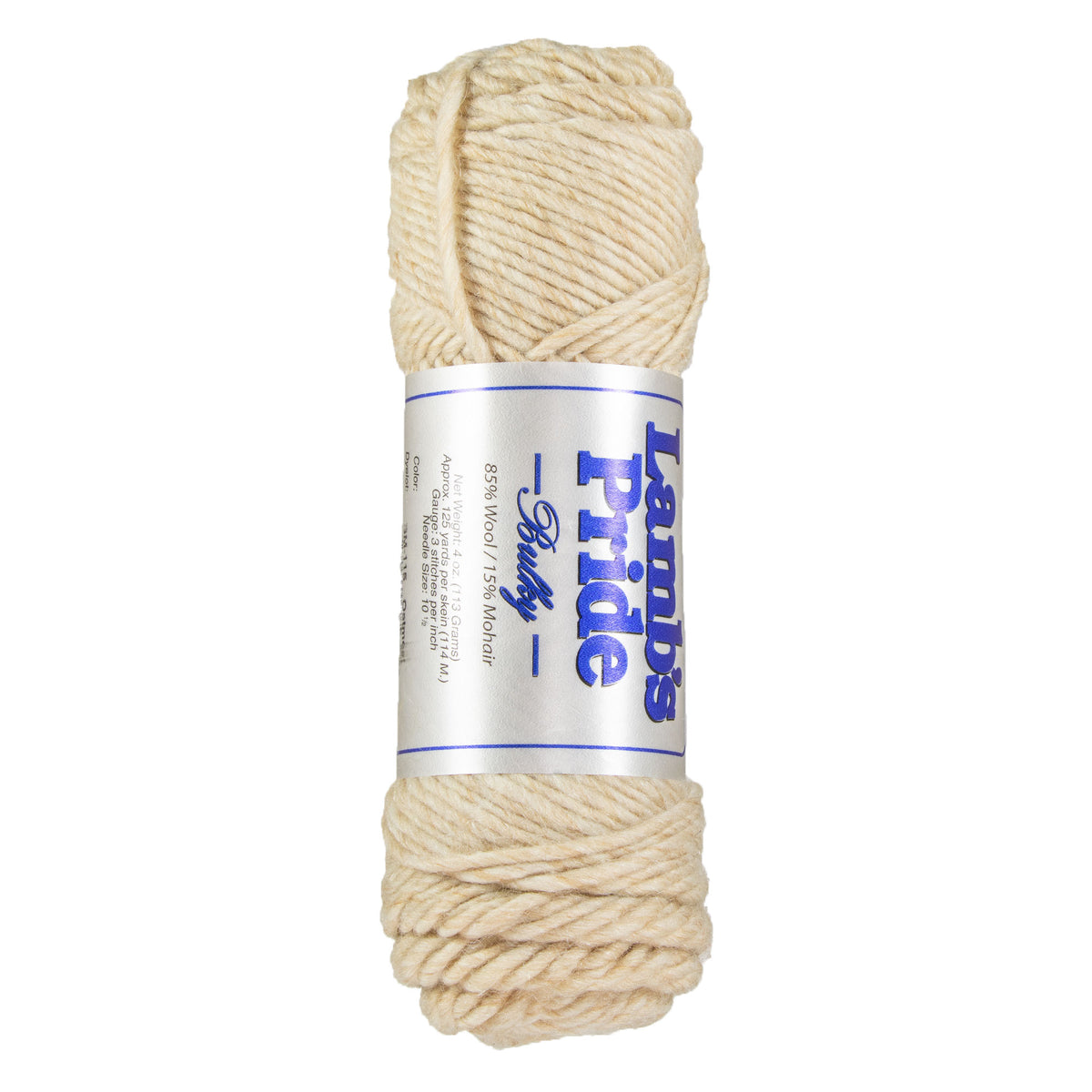 Brown Sheep Lamb's Pride Bulky Yarn - M115 - Oatmeal - Zoom Image
