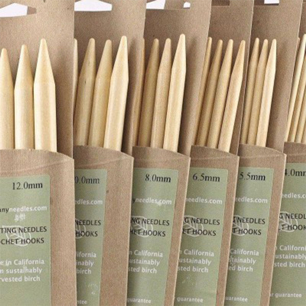 Brittany Double Point Needles - US 6 (4.0mm) - 7.5" - Extra Image