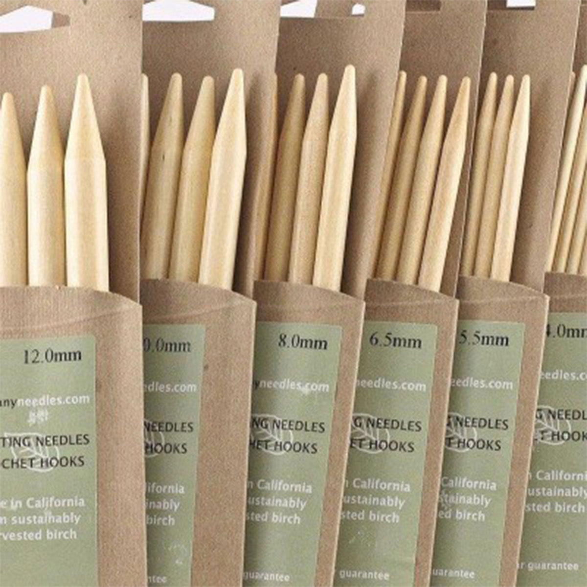 Brittany Double Point Needles - US 7 (4.5mm) - 7.5" - Zoom Image