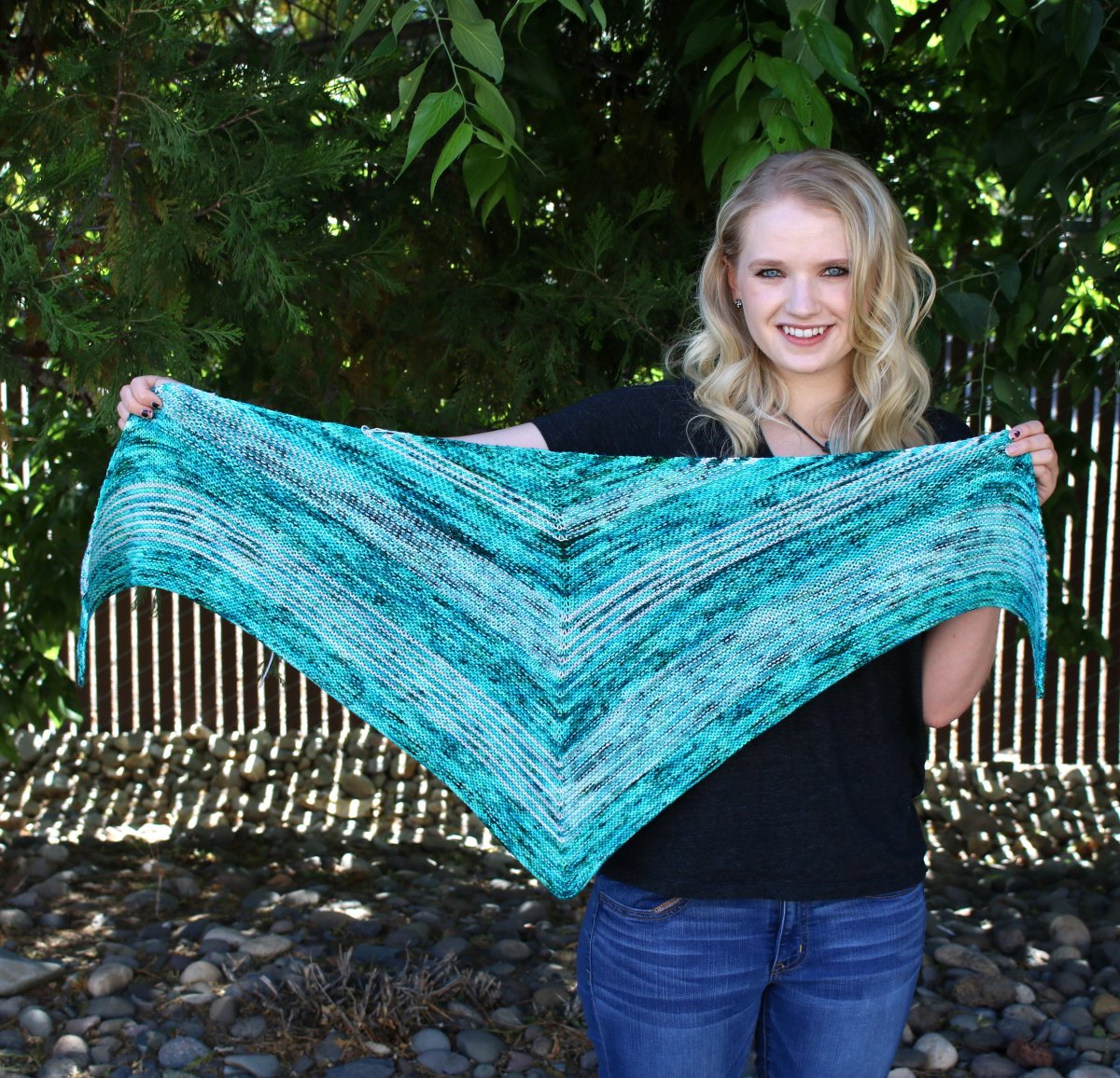 Brittany's Torrent Shawl - Main Image 3