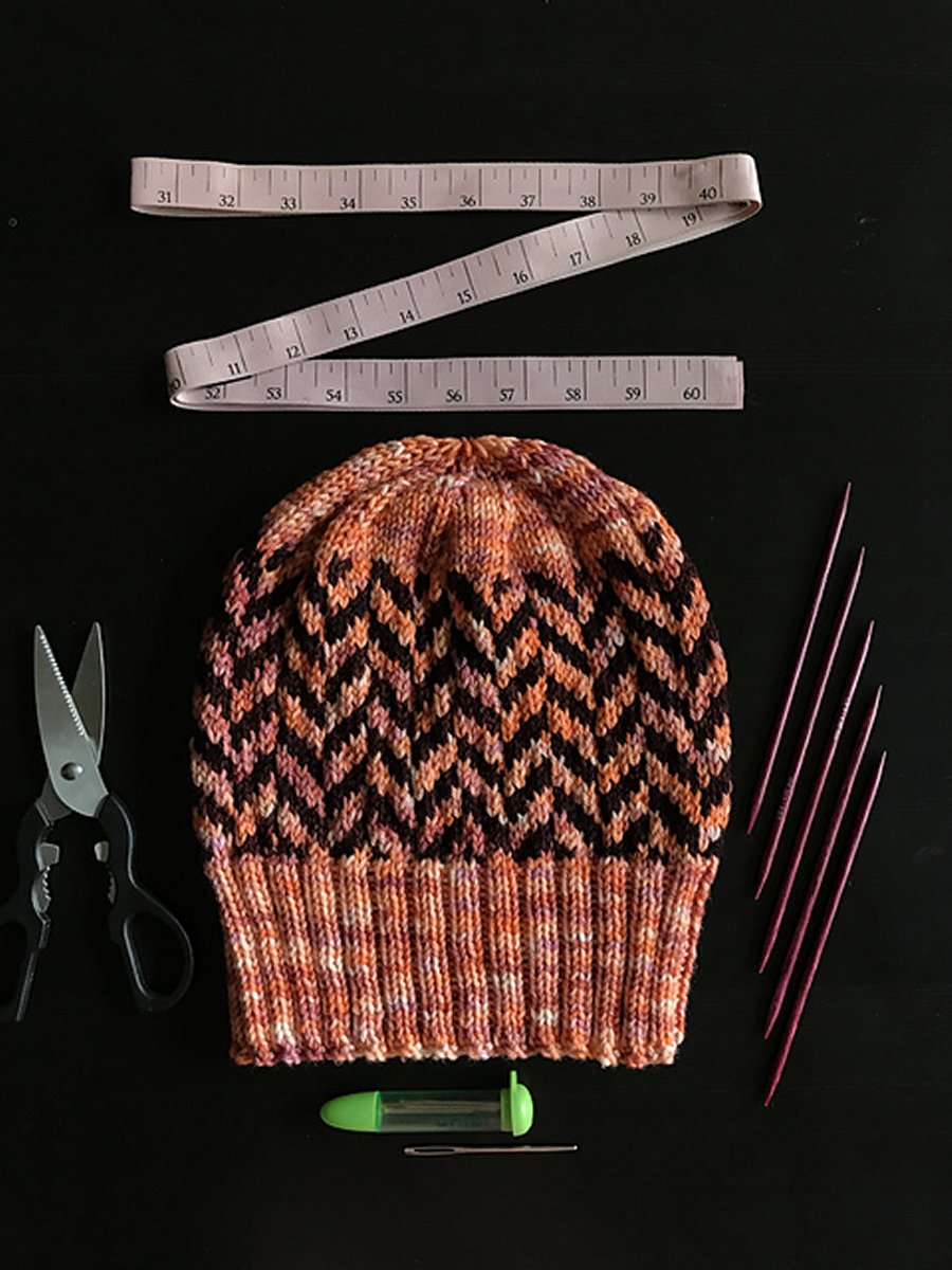 Amanda's Herringbone Hat - Main Image 3