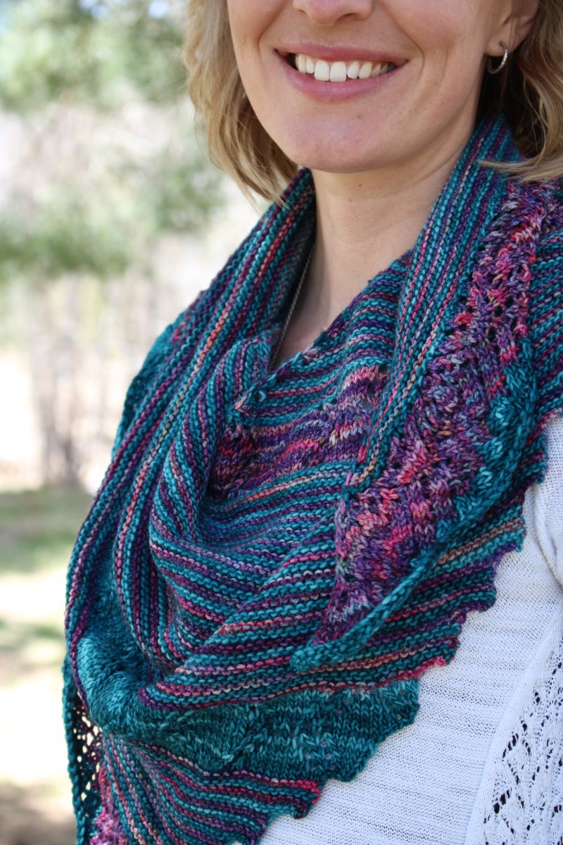 Malabrigo's Bleeker Shawl - Main Image 3