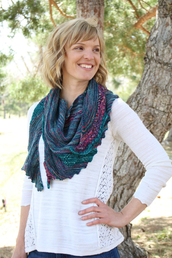 Malabrigo's Bleeker Shawl - Main Image 4