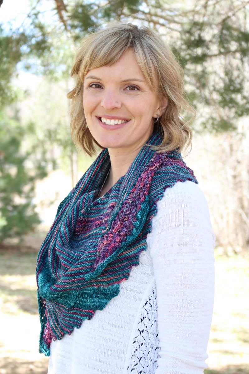 Malabrigo's Bleeker Shawl - Main Image 2