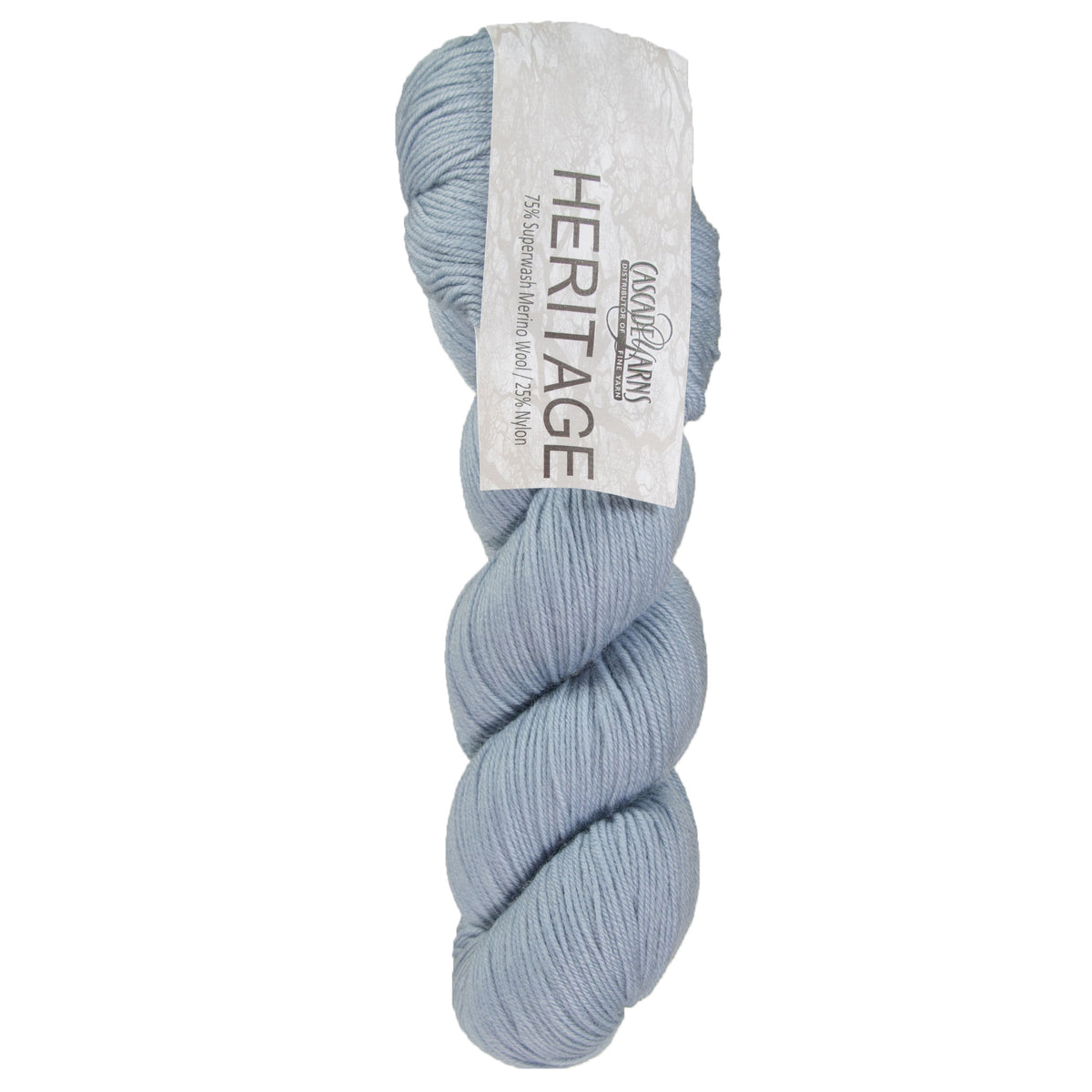 Cascade Yarns Heritage Yarn - 5602 Steel - Zoom Image
