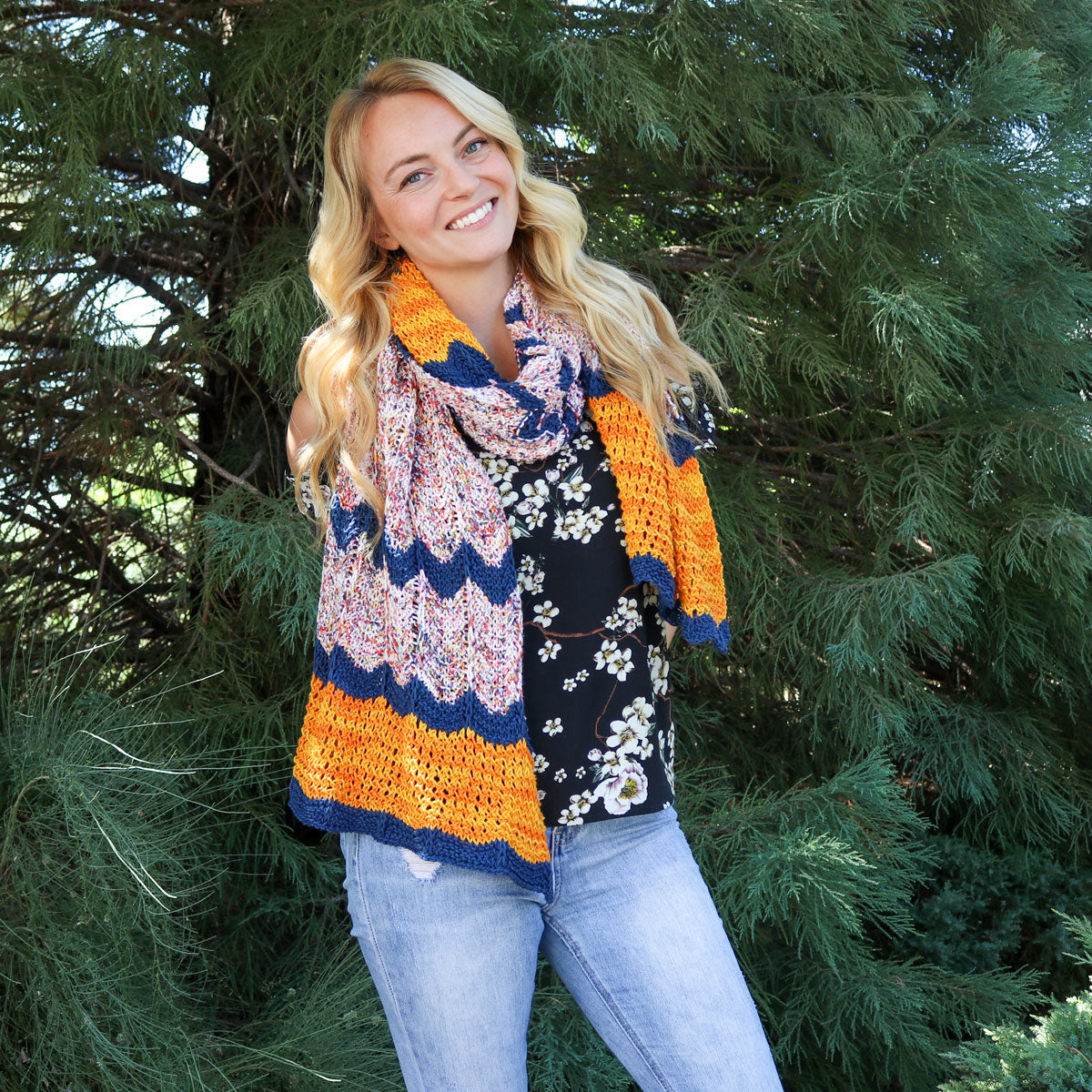 Laura's Summer Celebration Shawl - Main Image 1
