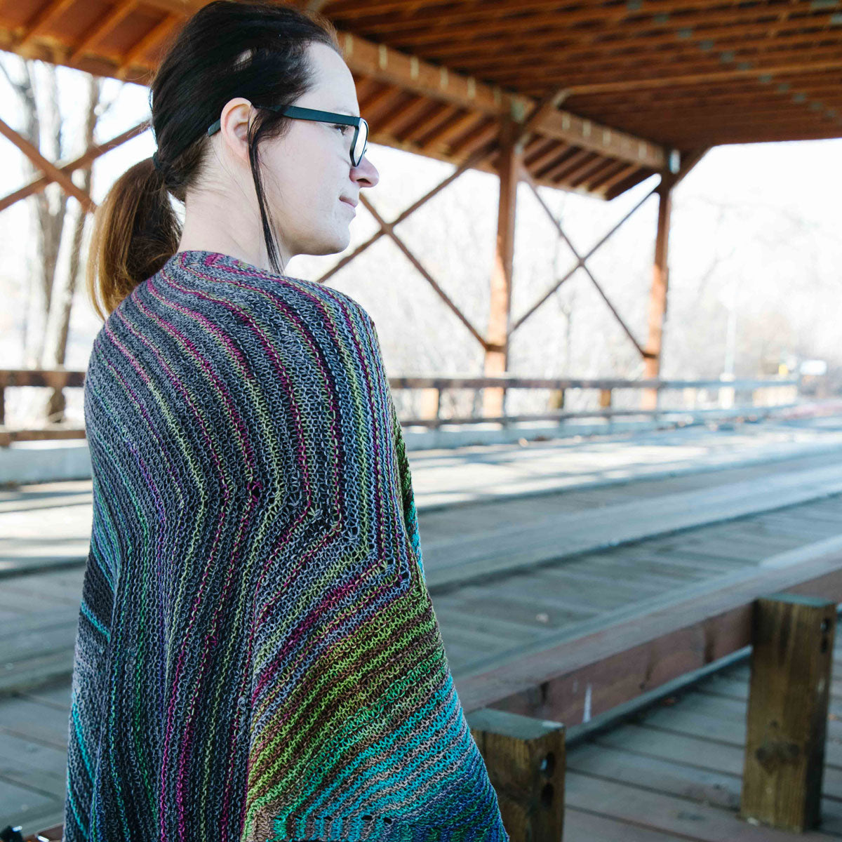Laura's Urth Somber Shawl - Main Image 3