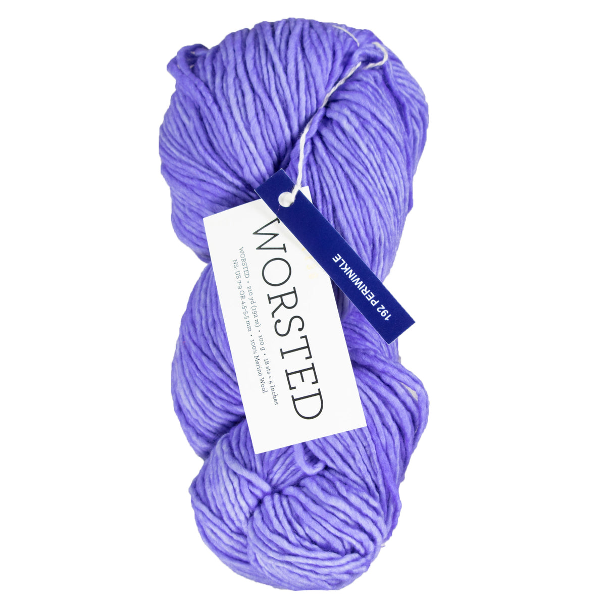 Malabrigo Worsted Merino Yarn - 192 Periwinkle - Zoom Image