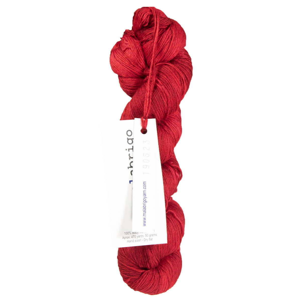 Malabrigo Lace Yarn - 611 Ravelry Red - Zoom Image
