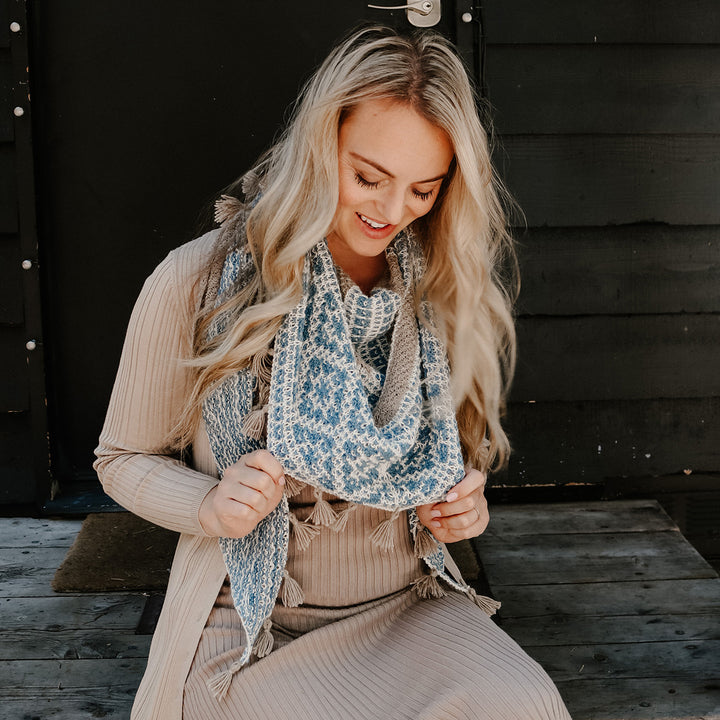 Allison's Harmony Fingering Lunae Shawl - Main Image 1