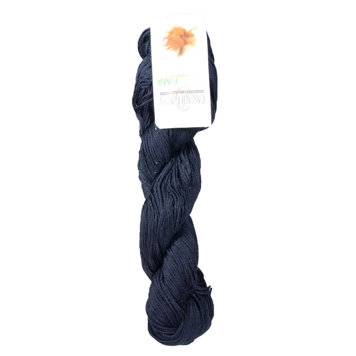 Cascade Yarns Ultra Pima Yarn - 3730 Night (Deep Blue) - Zoom Image