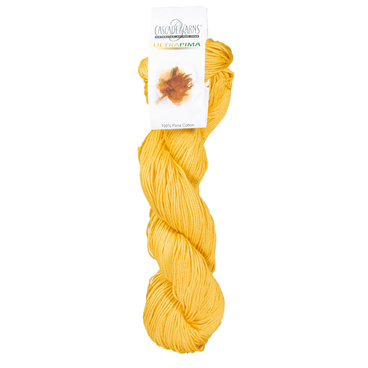 Cascade Yarns Ultra Pima Yarn - 3748 Buttercup - Zoom Image