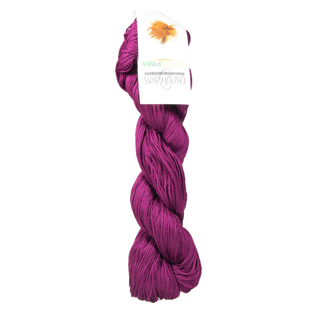 Cascade Yarns Ultra Pima Yarn - 3704 Syrah - Zoom Image

