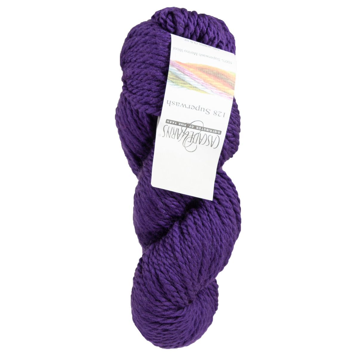 Cascade Yarns 128 Superwash Yarn - 1966 Italian Plum - Zoom Image