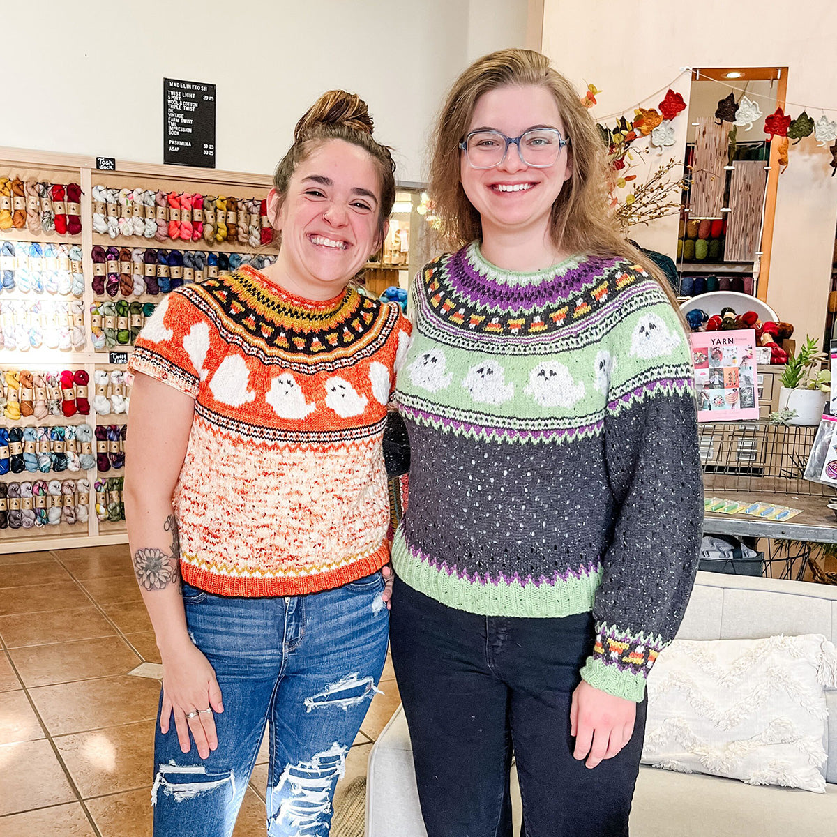 Allison & Aiyana's Let's Boogie Sweaters - Main Image 1
