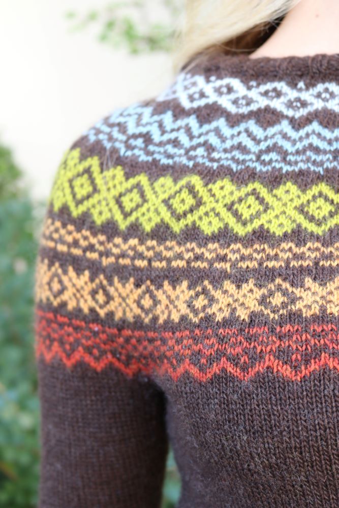 Blue Sky Fiber's Terrace Gardens Sweater - Main Image 4