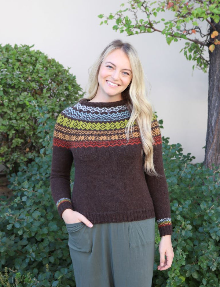 Blue Sky Fiber's Terrace Gardens Sweater - Main Image 1