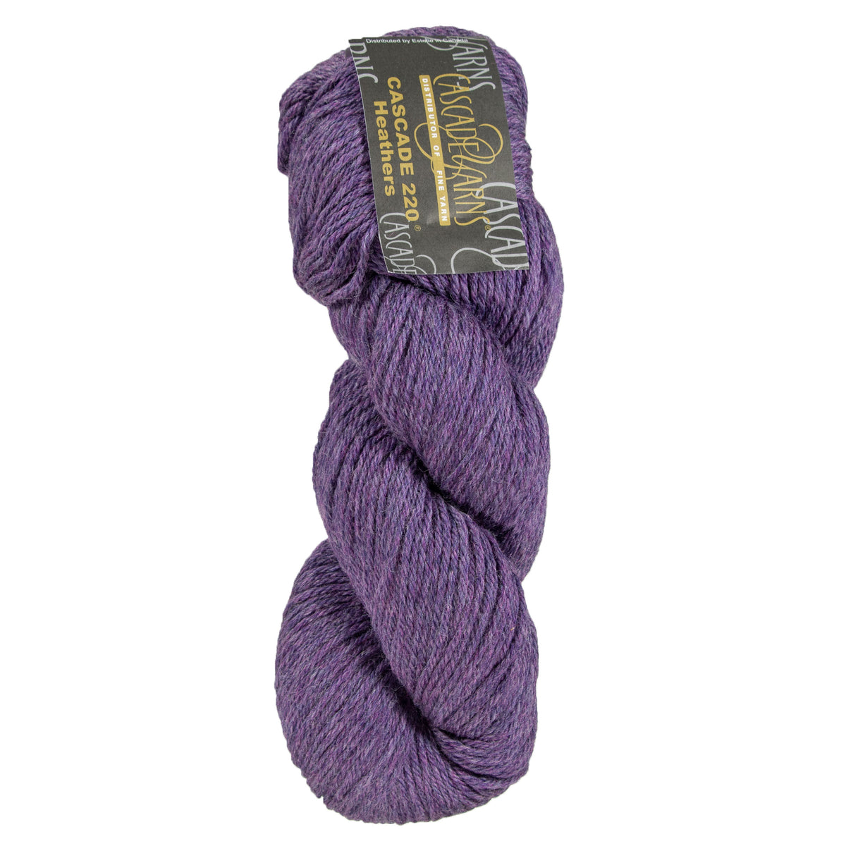 Cascade 220 Yarn - 2450 Mystic Purple - Zoom Image
