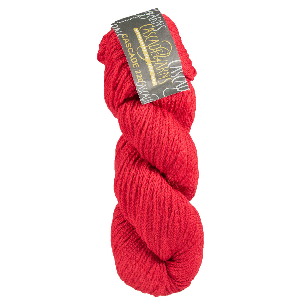 Cascade 220 Yarn - 8895 Christmas Red - Zoom Image

