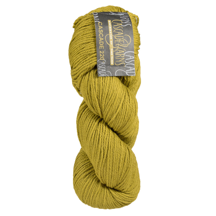 Cascade 220 Yarn - 9566 Olive Oil - Zoom Image