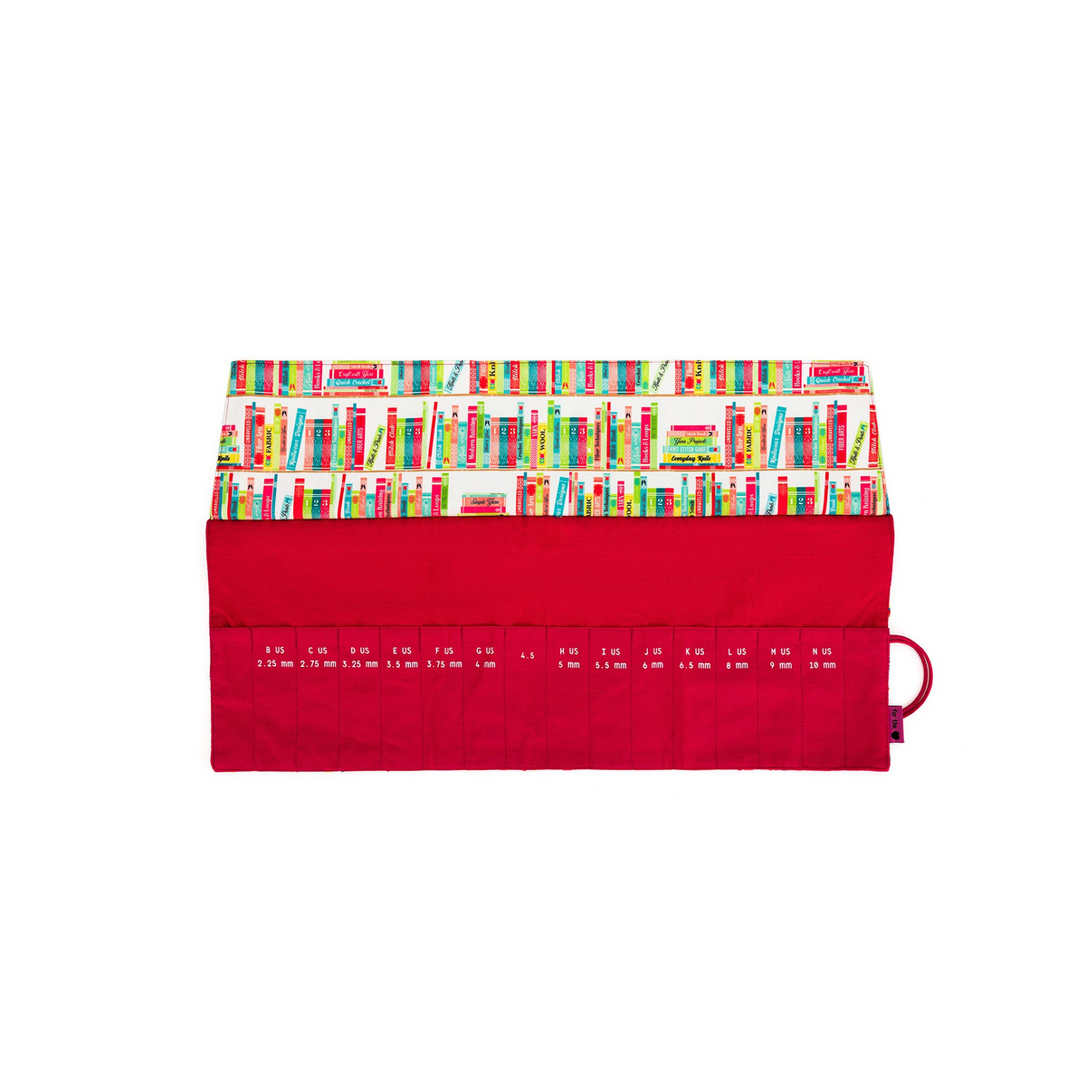 della Q Crochet Roll - 168-2 - *Linen - Library - Fuchsia

