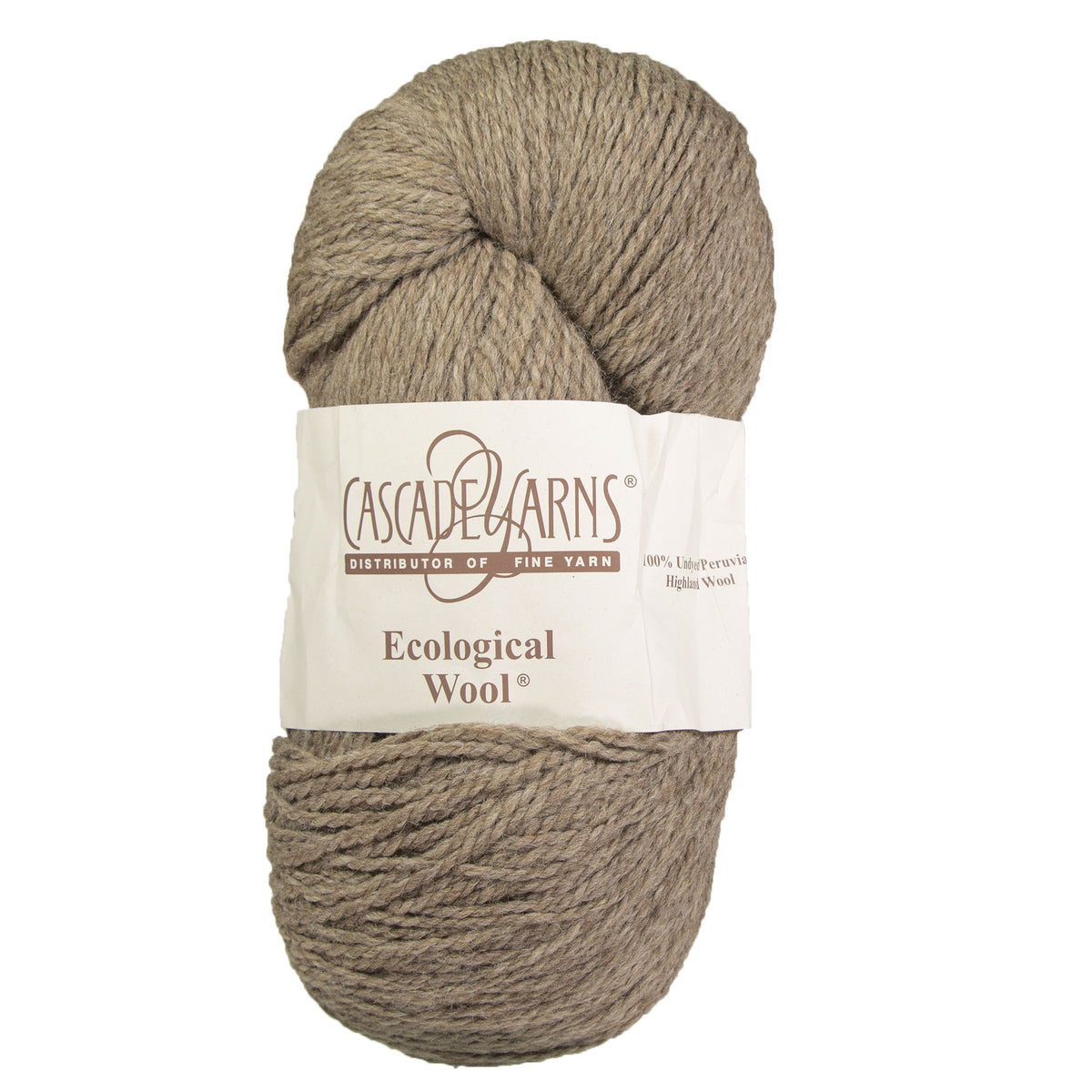 Cascade Yarns Eco Wool Yarn - 8085 - Mocha - Zoom Image
