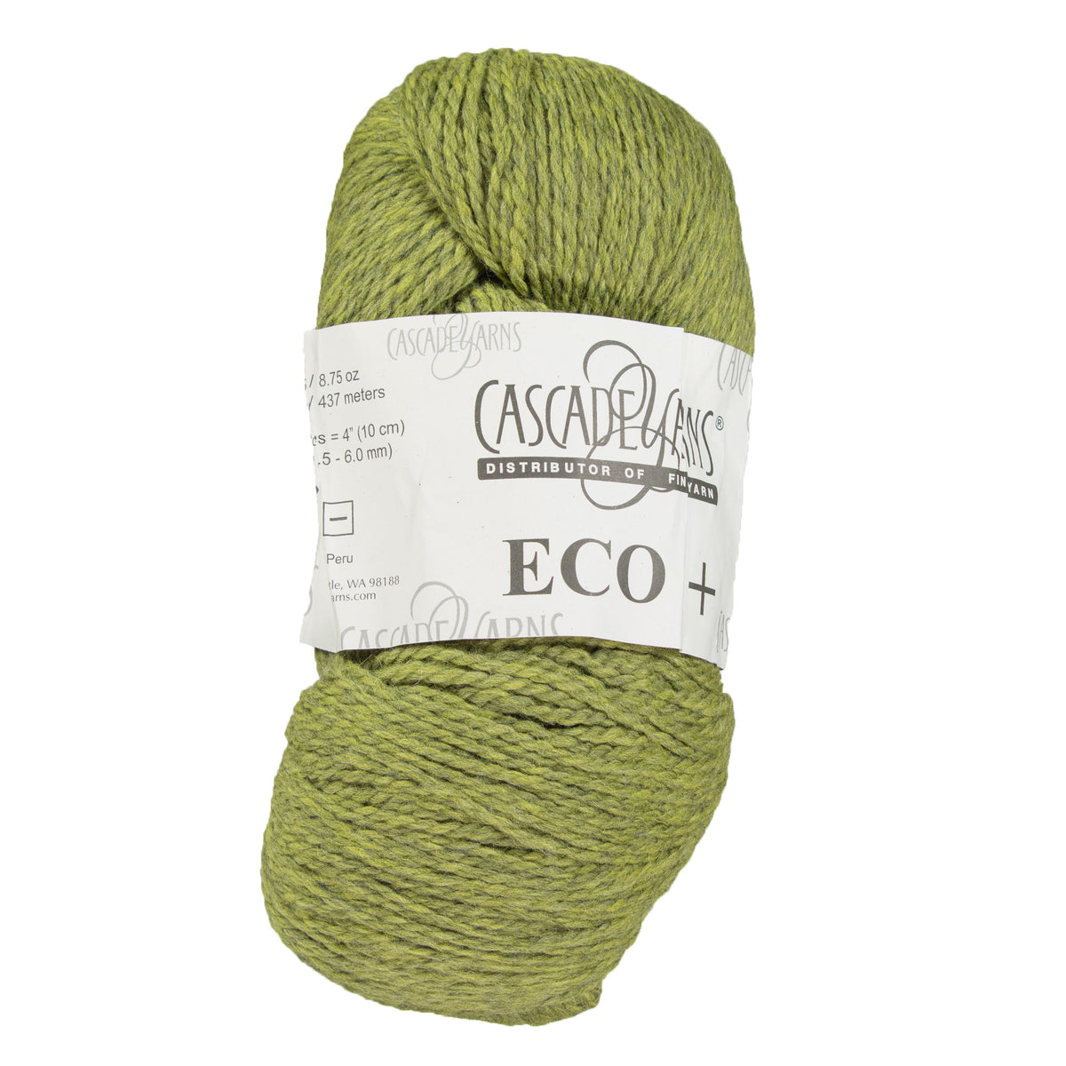 Cascade Yarns Eco+ Yarn - 2452 Turtle - Zoom Image
