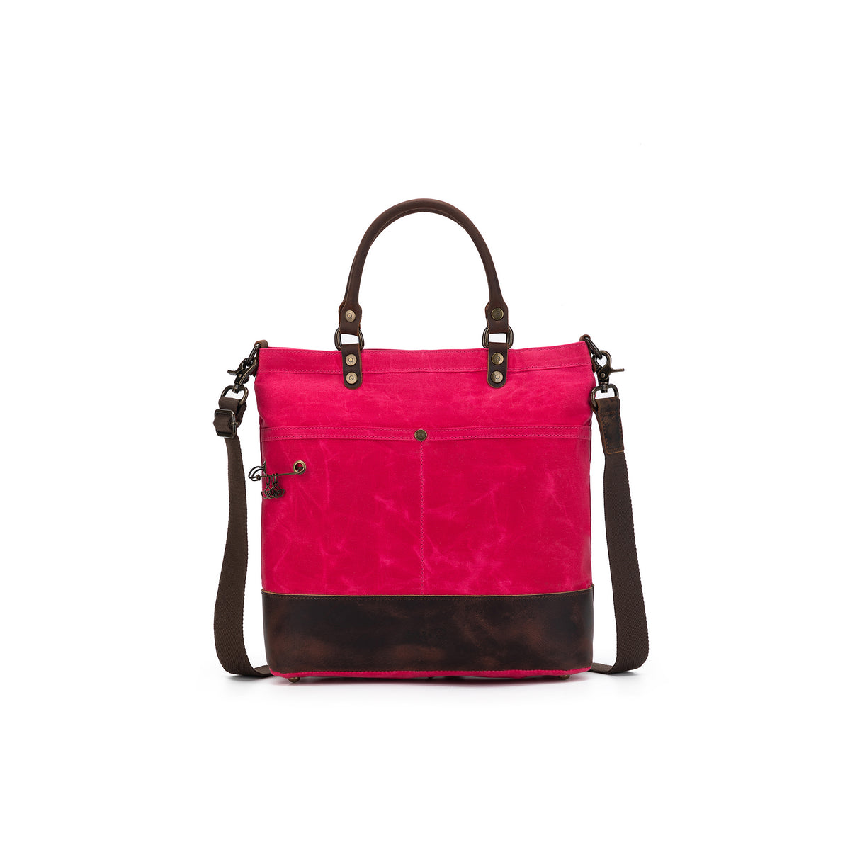 della Q Maker's Canvas Tote - Vivid Rose
