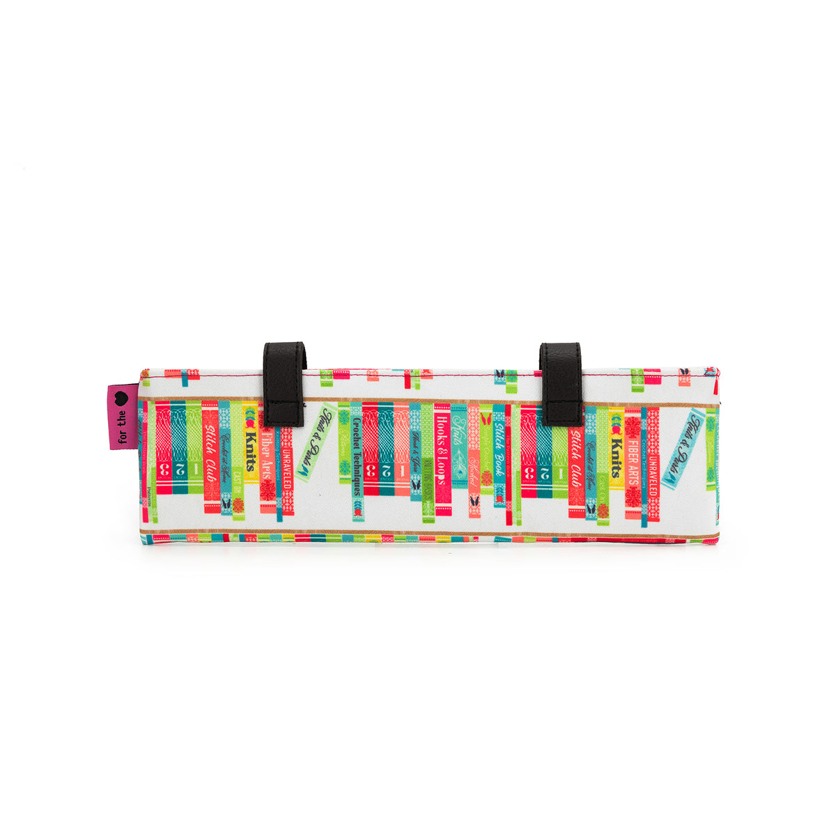 della Q Sock Needle Keeper - 1201-1 - *Linen - Library - Fuchsia

