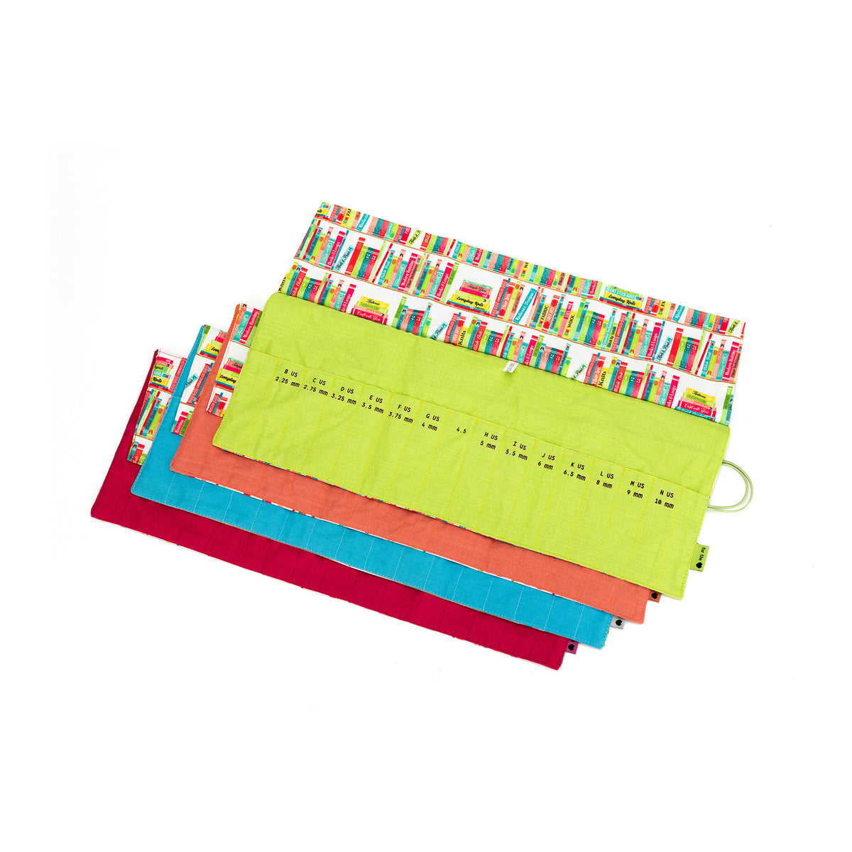 della Q Crochet Roll - 168-2 - *Linen - Library - Fuchsia
