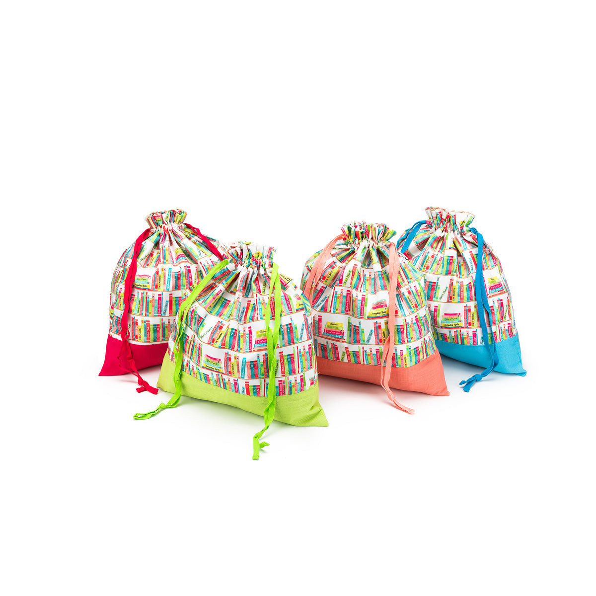della Q Large Eden Project Bag - 119-2 - *Linen - Library - Sky
