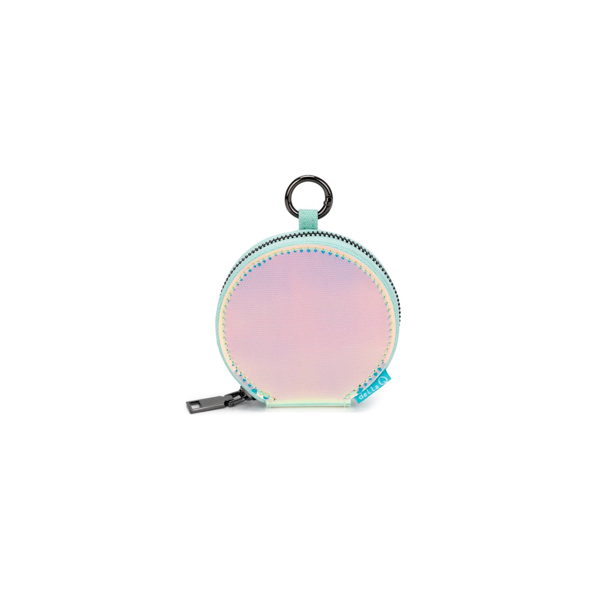 della Q Glow Collection - Vinyl Round Mini Zip - Starlight
