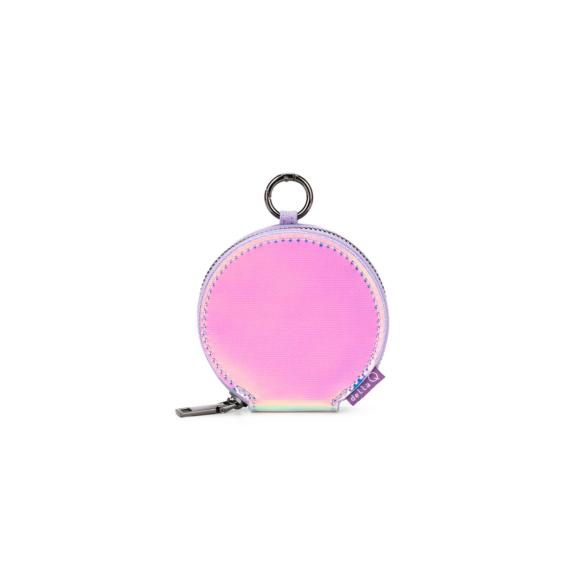 della Q Glow Collection - Vinyl Round Mini Zip - Twilight
