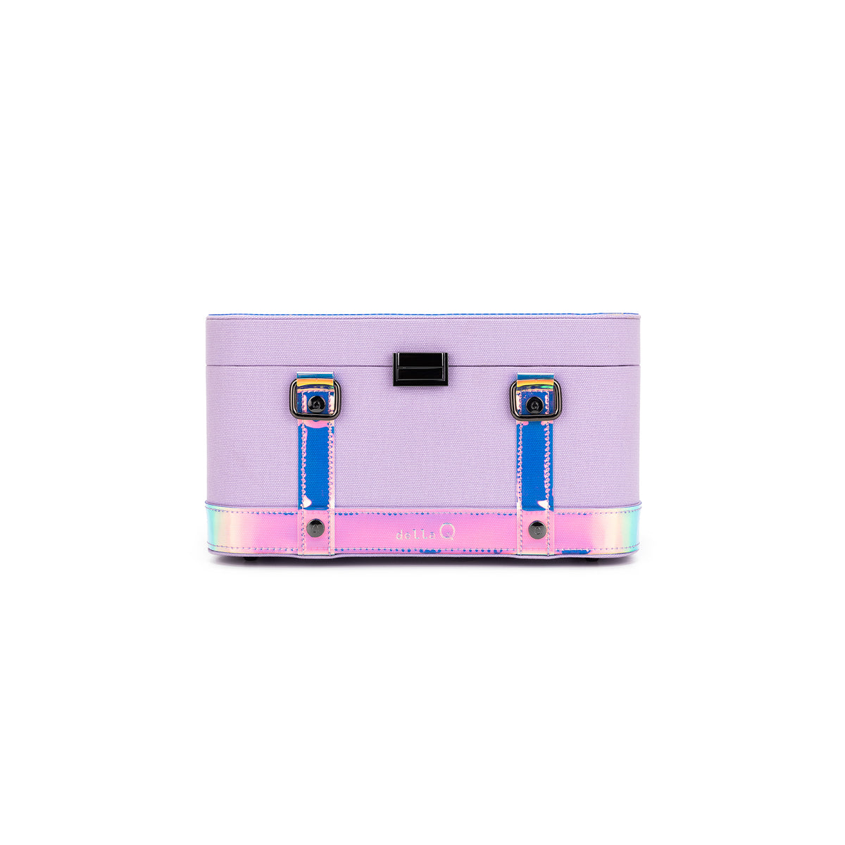 della Q Glow Collection - Vinyl Train Case - Twilight
