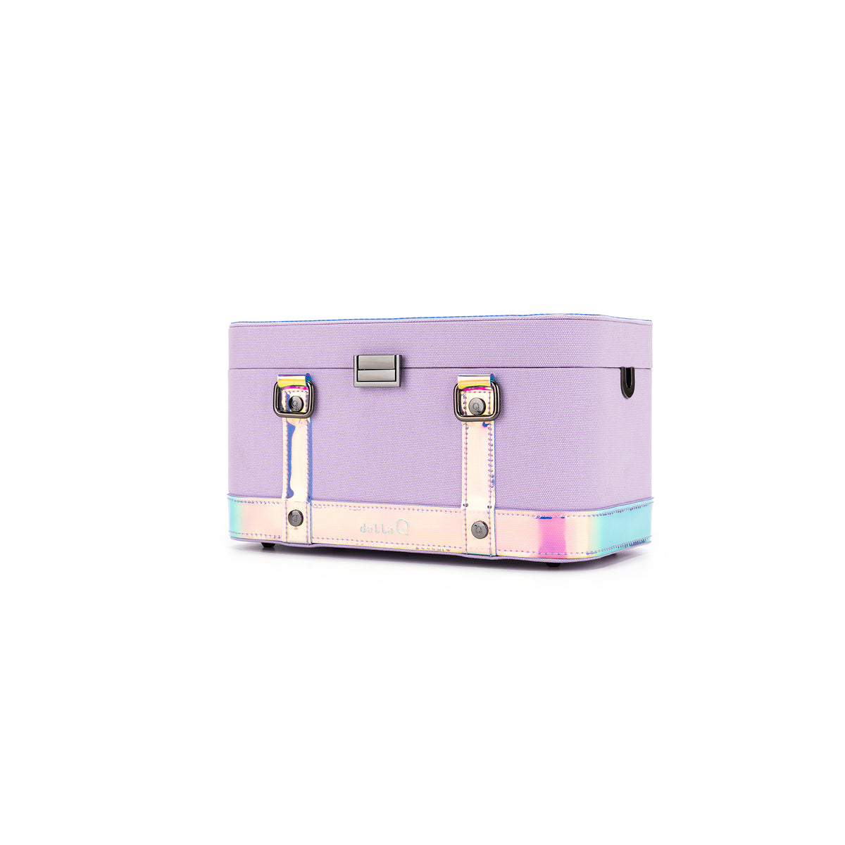 della Q Glow Collection - Vinyl Train Case - Twilight
