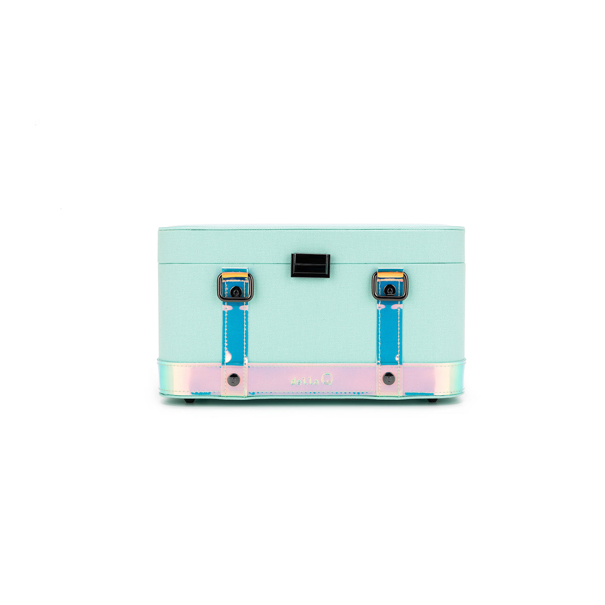 della Q Glow Collection - Vinyl Train Case - Starlight
