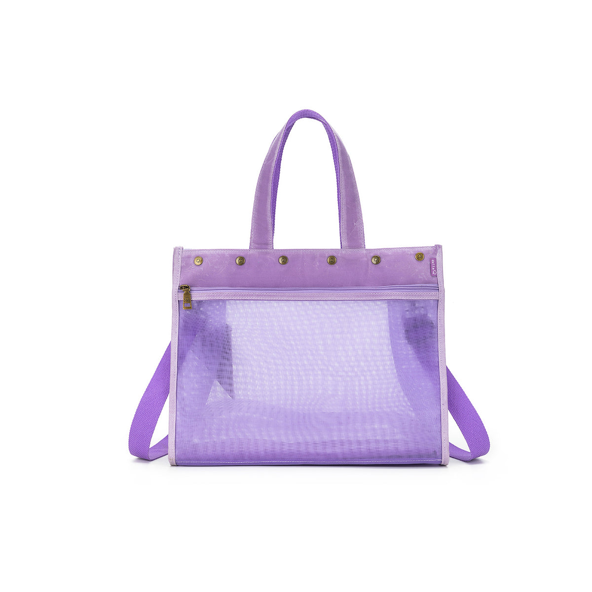 della Q Maker's Mesh Tote - Violet Purple
