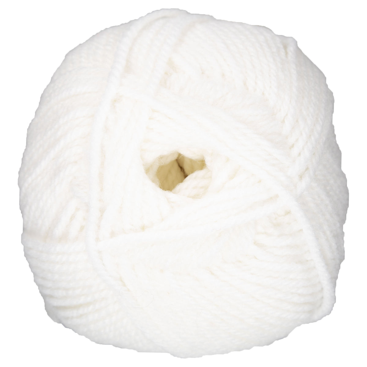 Plymouth Yarn Encore Worsted Yarn - 0208 White - Zoom Image
