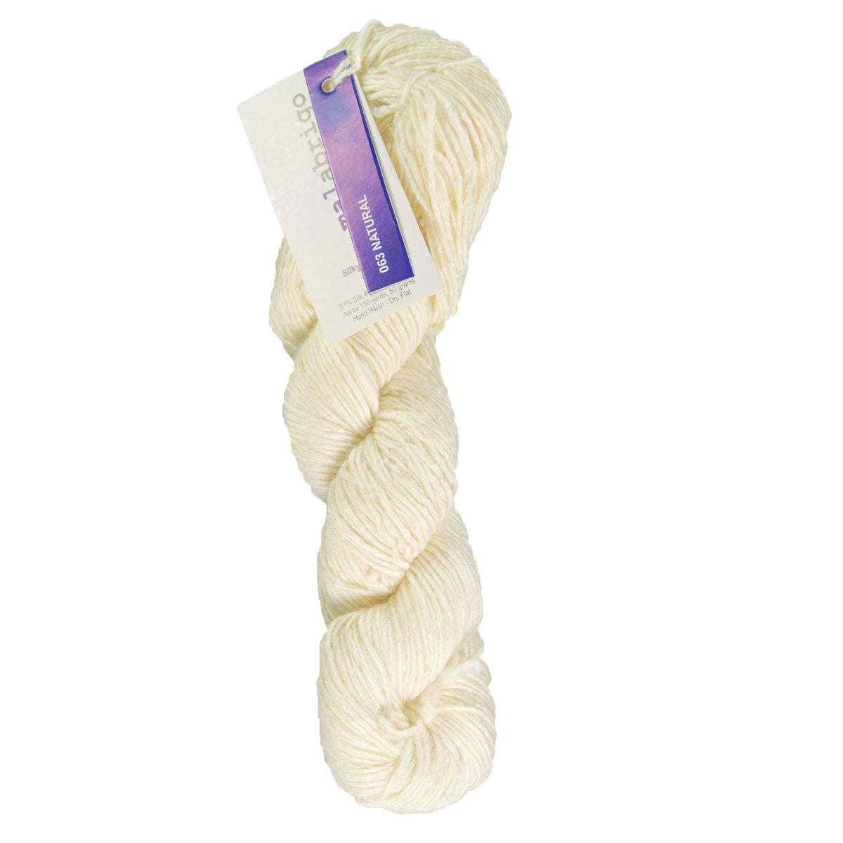 Malabrigo Silky Merino Yarn - 063 Natural - Zoom Image
