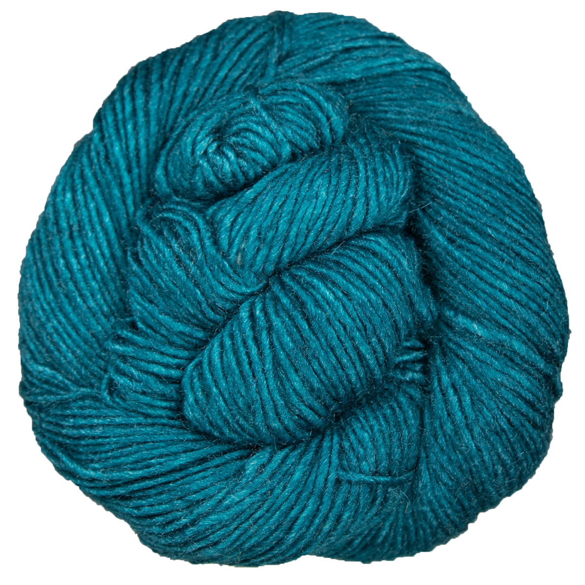 Malabrigo Silky Merino Yarn - 412 Teal Feather - Zoom Image
