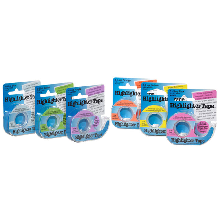 Lee Products Highlighter Tape - Purple - Extra Image