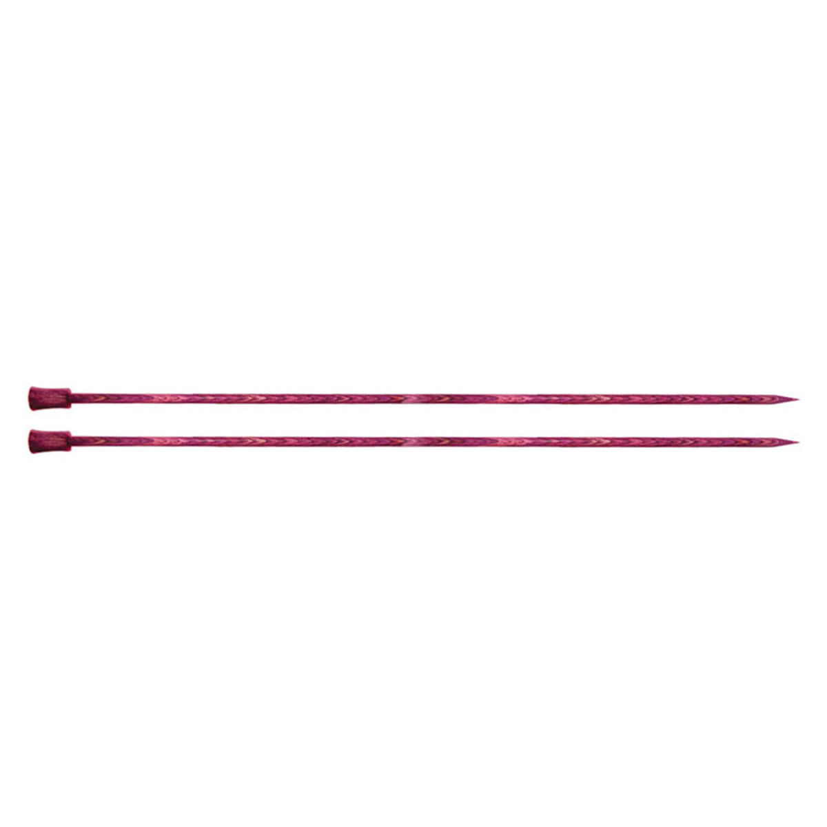 KnitPro Dreamz Single Pointed Needles - US 6 - 14" Fuchsia Fan - Zoom Image
