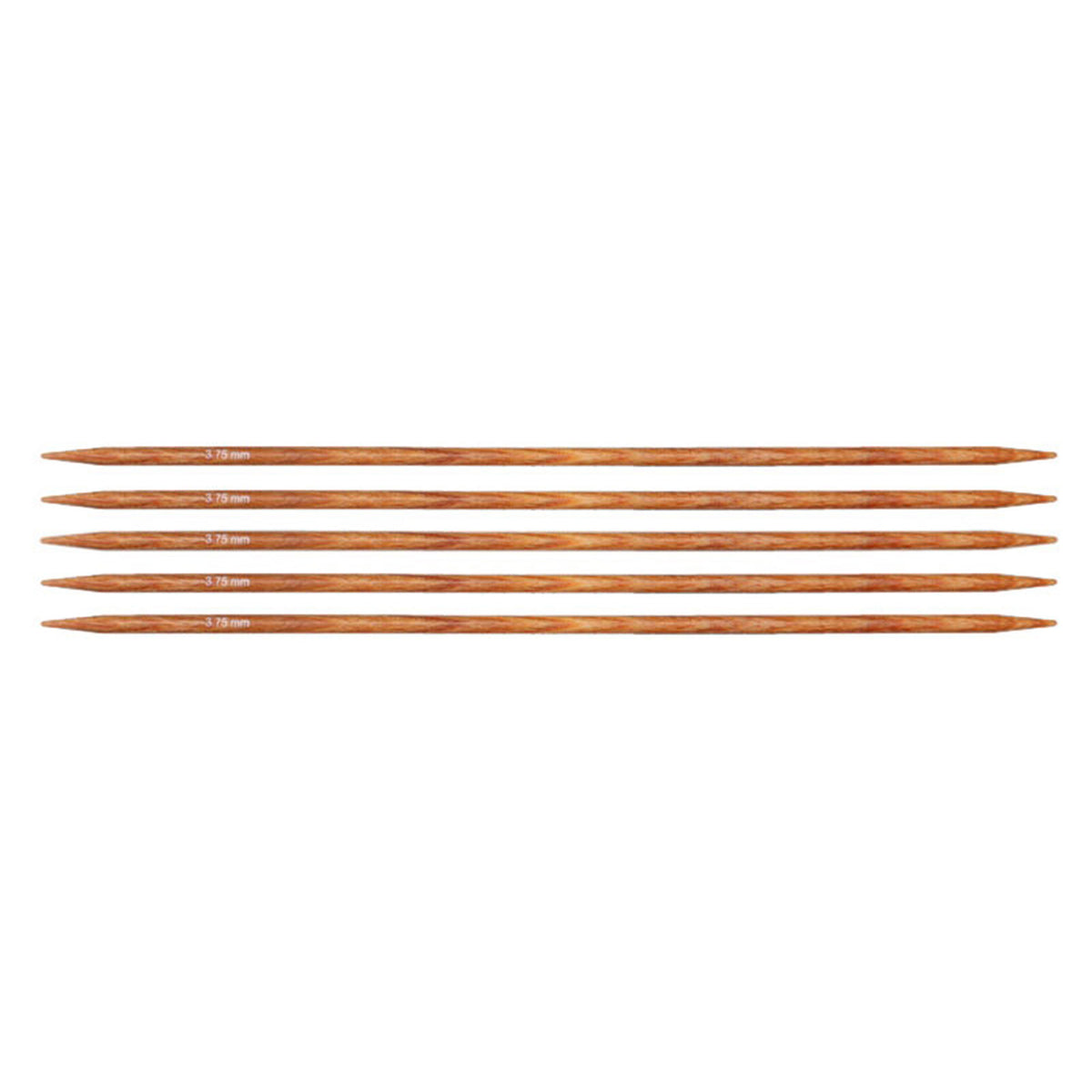KnitPro Dreamz Double Point Needles - US 5 - 8" (3.75mm) Orange Lily - Zoom Image
