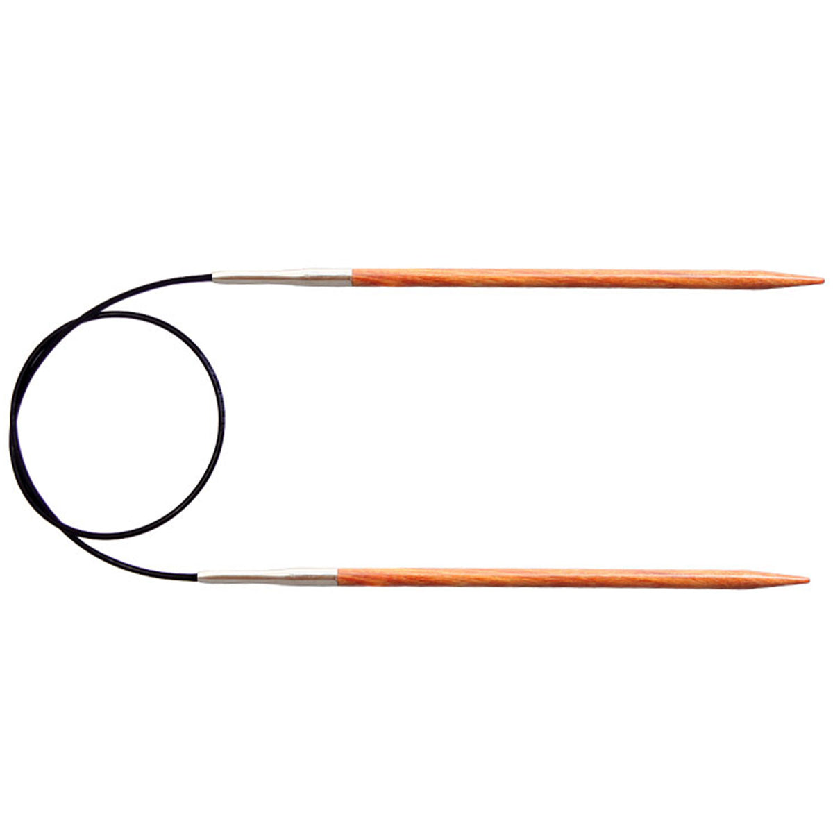 KnitPro Dreamz Fixed Circular Needles - US 1 - 47" Orange Lily - Zoom Image
