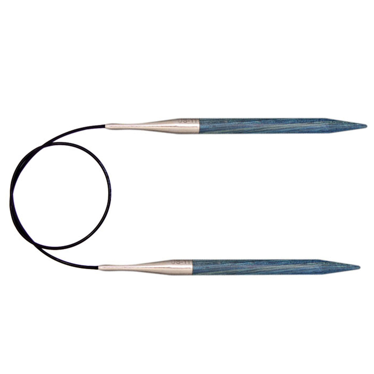 KnitPro Dreamz Fixed Circular Needles - US 3 - 47" Royale Blue - Zoom Image
