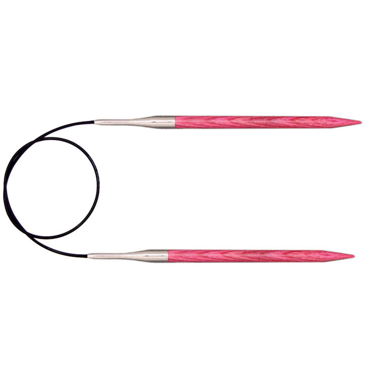 KnitPro Dreamz Fixed Circular Needles - US 10 - 47" Candy Pink - Extra Image
